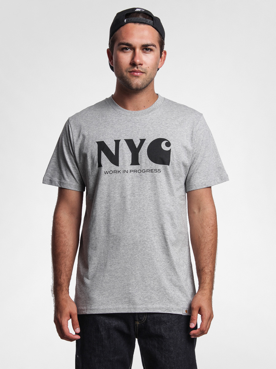 T-shirt Carhartt New York City (gry htr/blk)