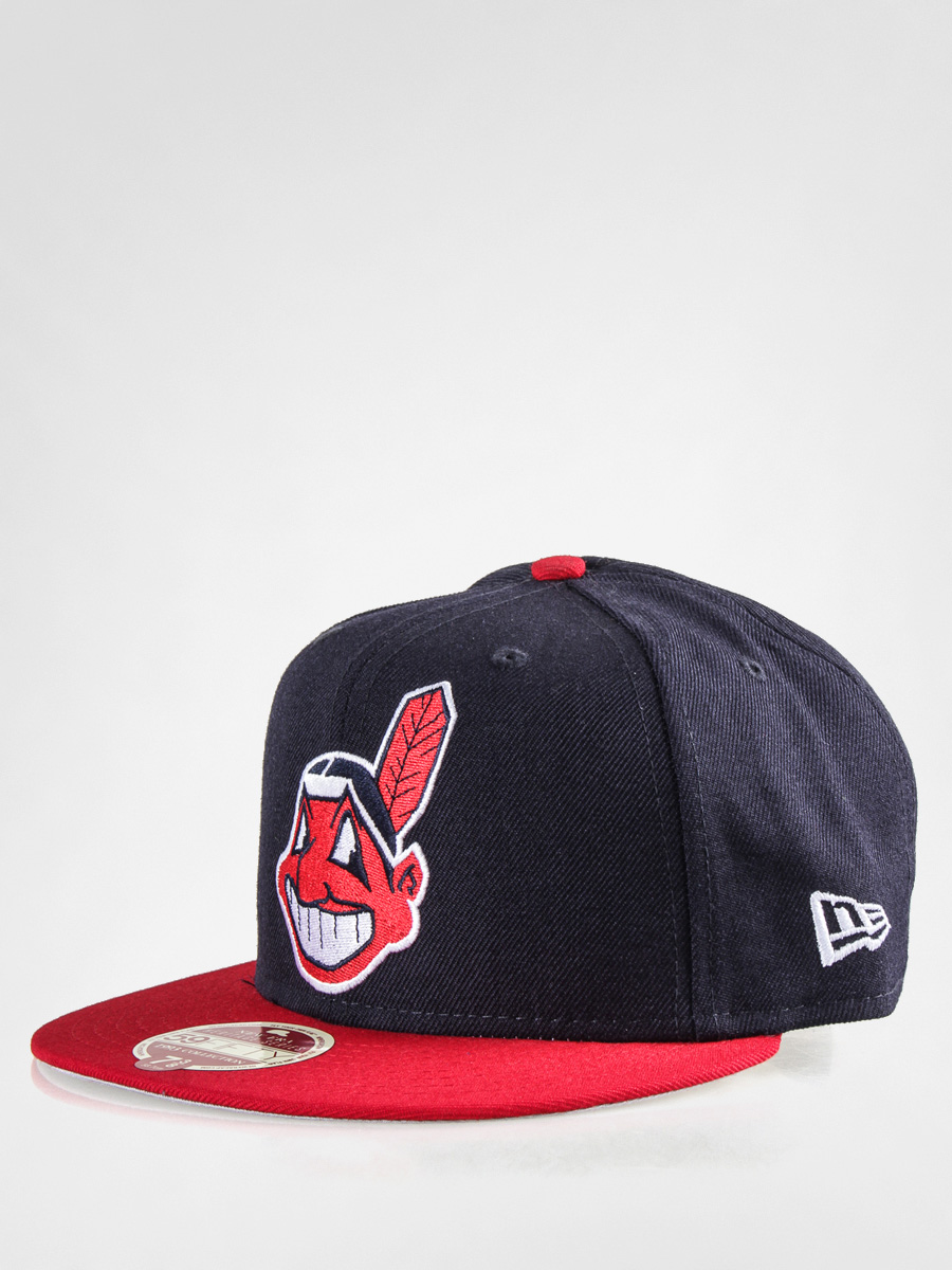 Czapka z daszkiem New Era 93 Collection Cleveland Indian ZD (black/red)