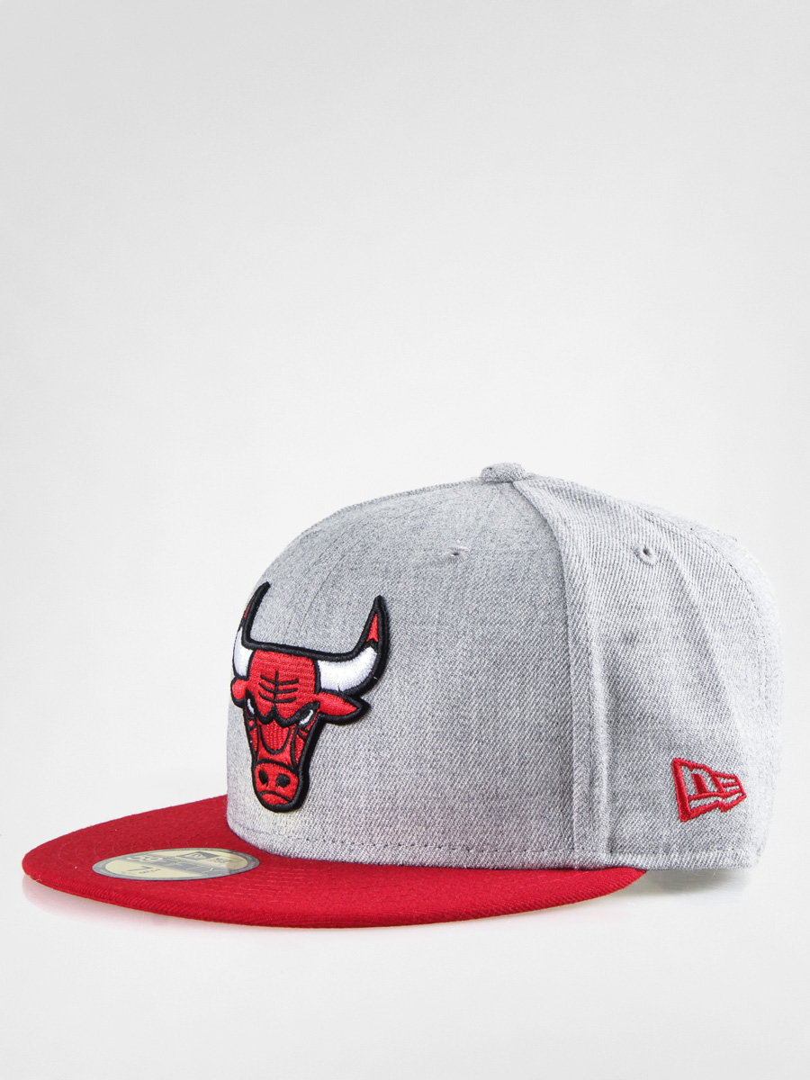 Czapka z daszkiem New Era Heather Pop Chicago Bulls ZD (grey/red)