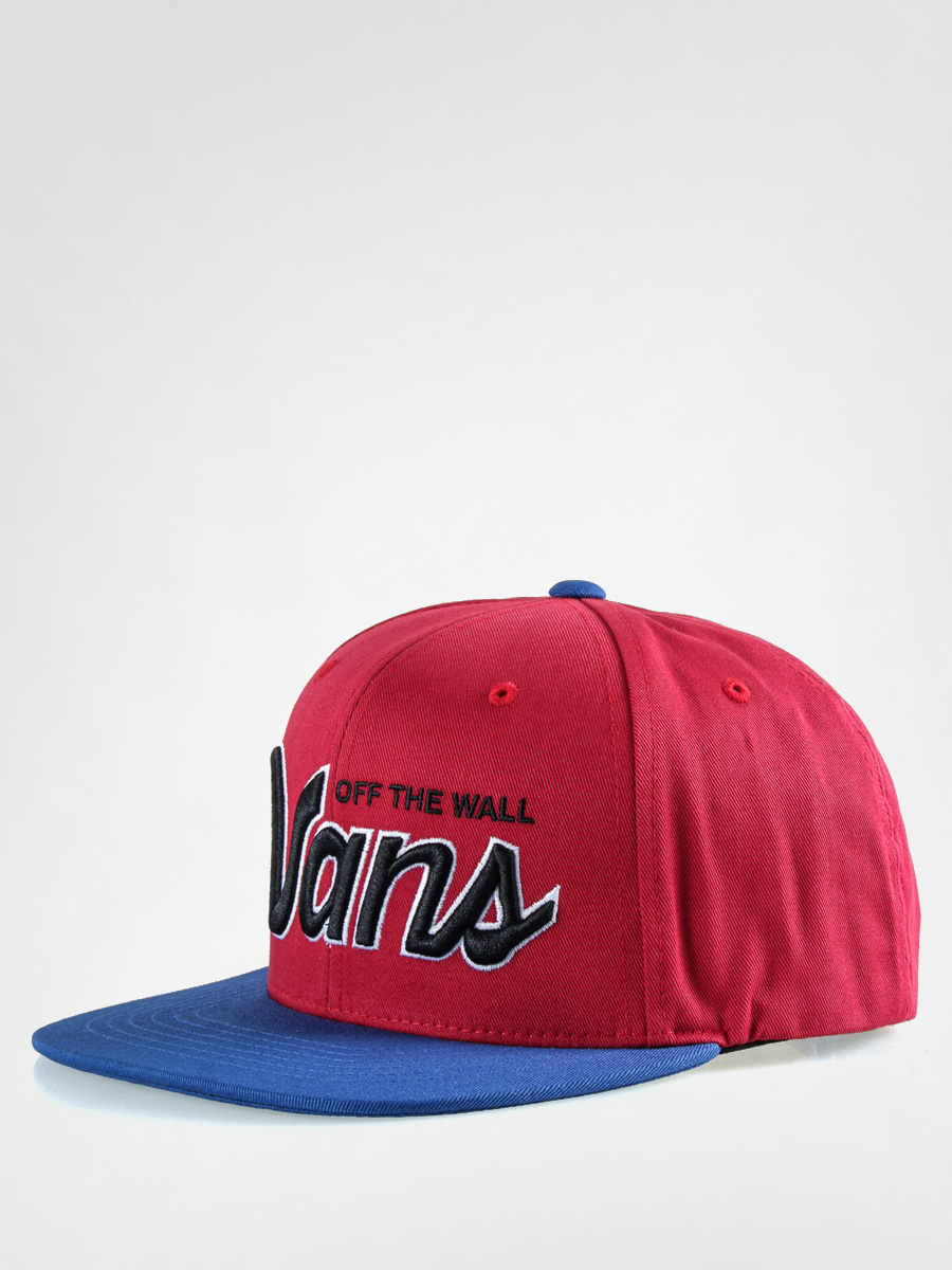 Czapka z daszkiem Vans Verdugo S ZD (red/cobalt)