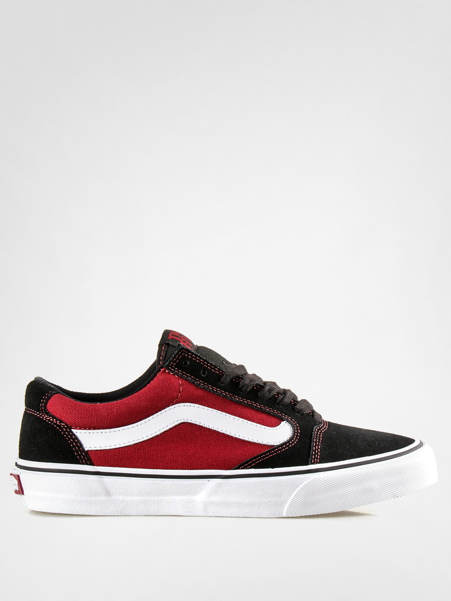 Buty Vans TNT 5 (black/dk red)
