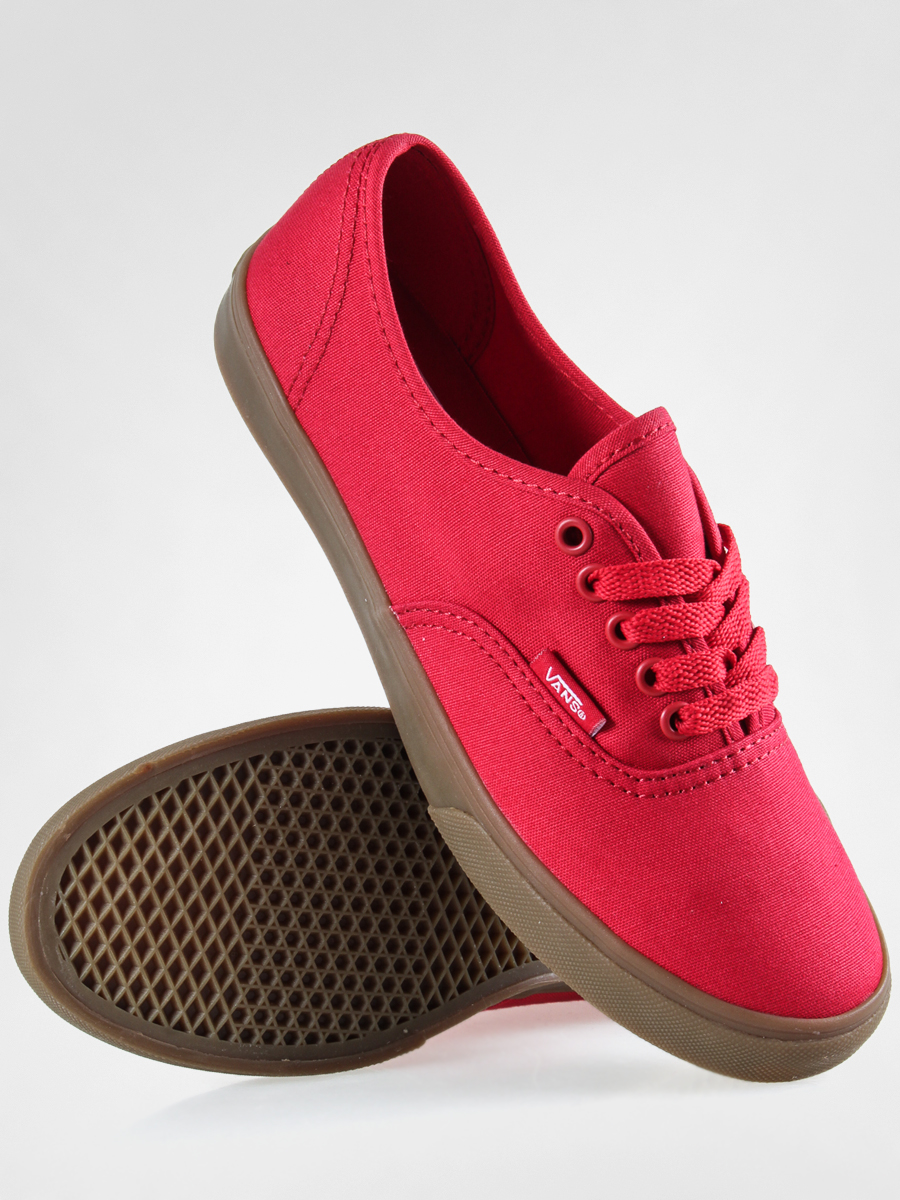 Buty Vans Authentic Low Pro czerwony gumsole barbados cherry
