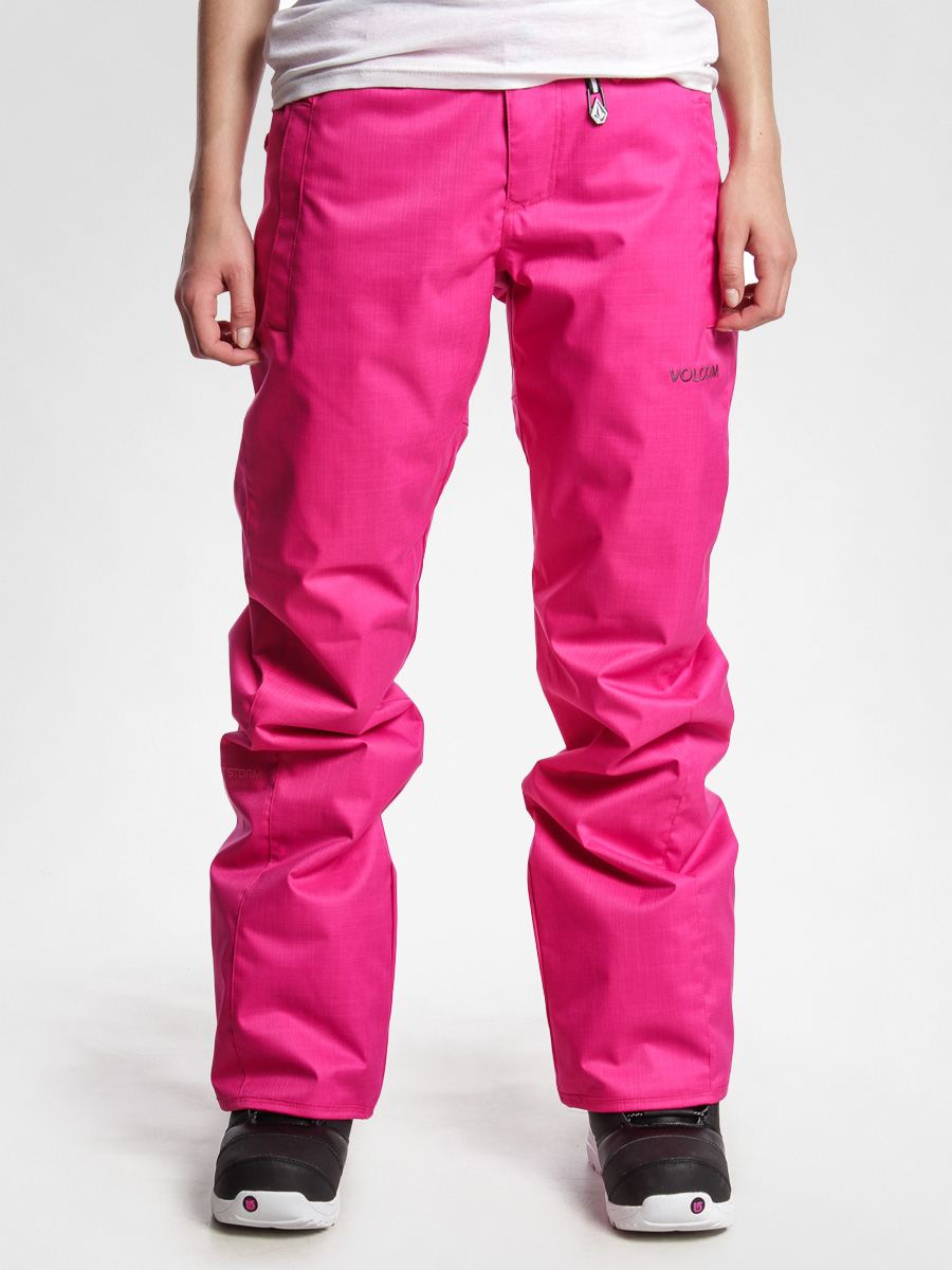 Damskie Spodnie snowboardowe Volcom Boom Ins (pnk)