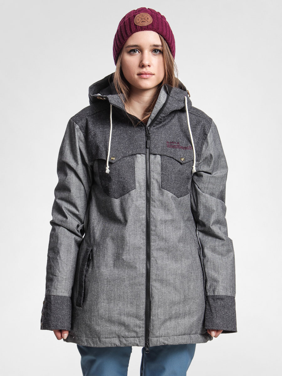 Męska Kurtka snowboardowa Westbeach Caprice (black chambray)