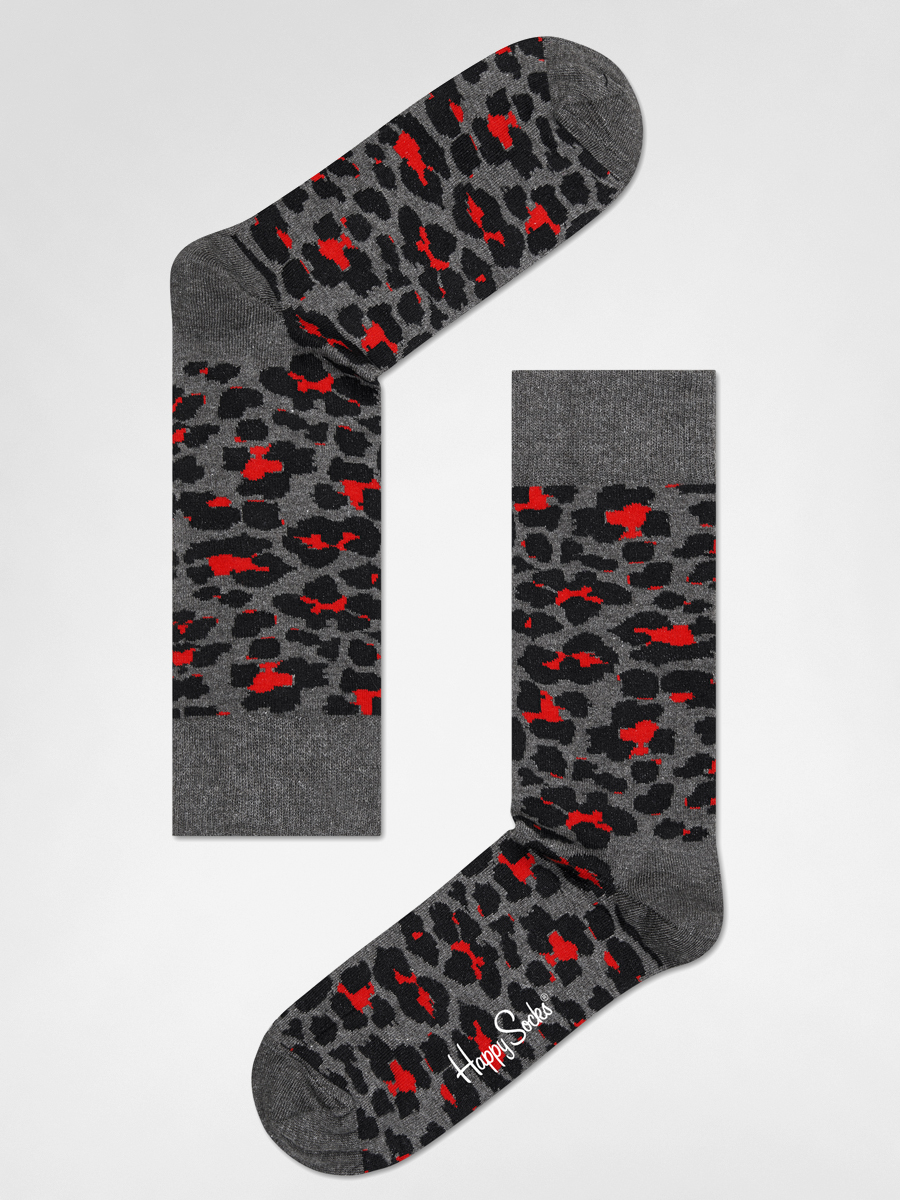 Skarpetki Happy Socks Animal (grey/black/red)