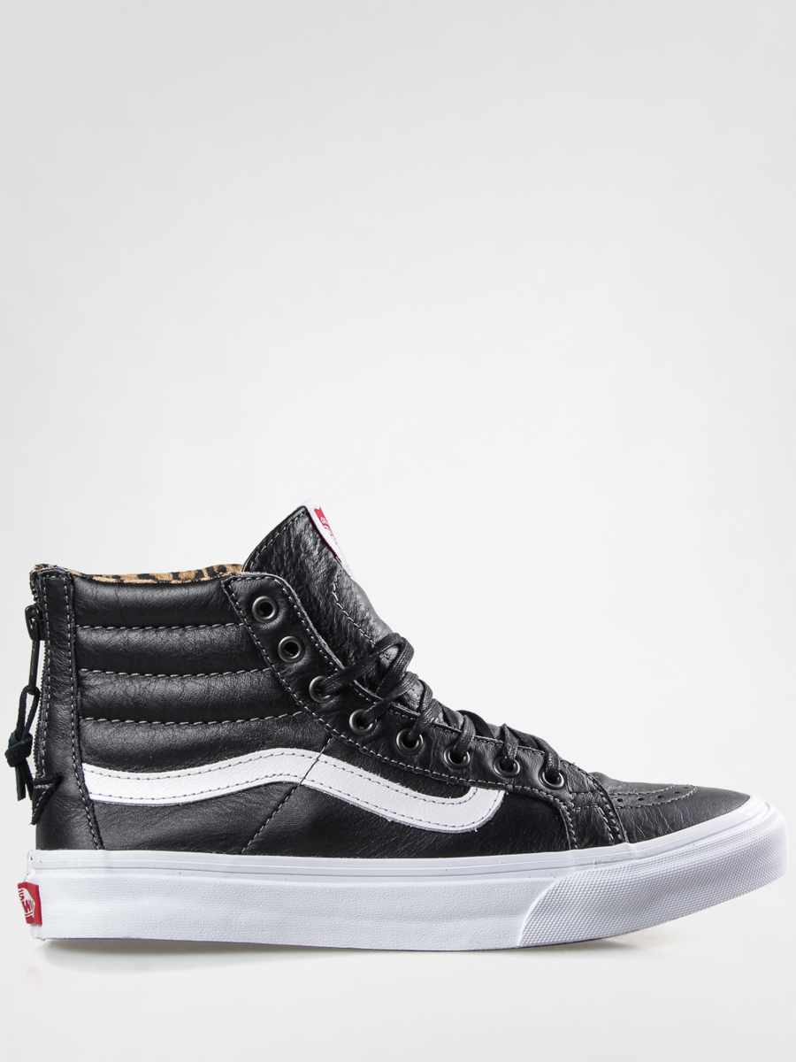 vans sk8 hi leopard black