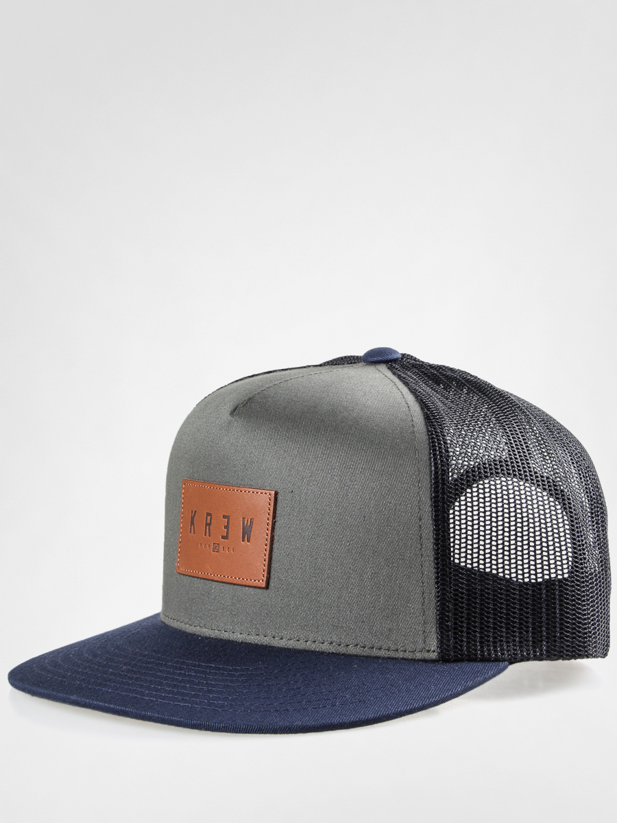 Czapka z daszkiem Kr3w Hank Trucker ZD (drab)
