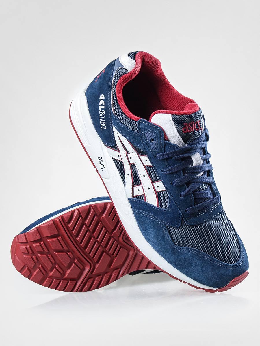 Asics gel saga 2025 navy soft grey