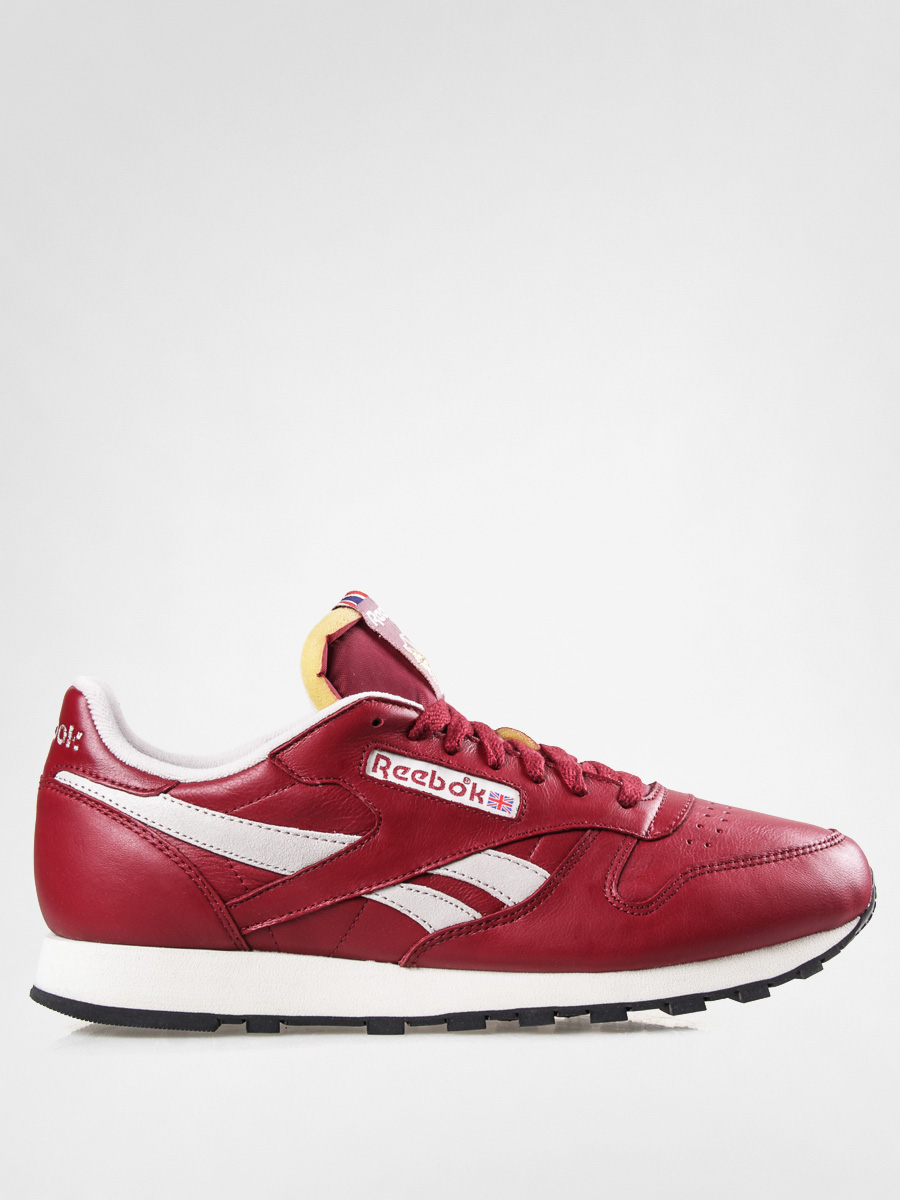 Buty Reebok CL Leather Vintage INSP L (burgundy/white/sandtrap)