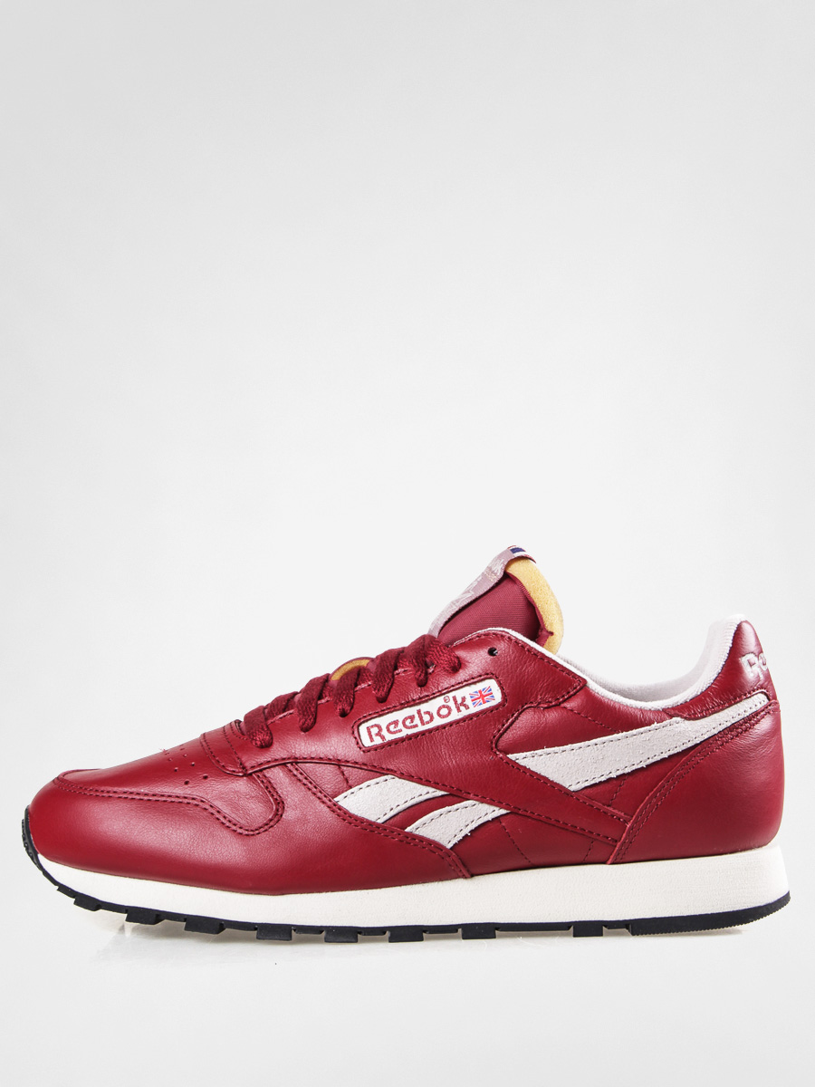 Buty Reebok CL Leather Vintage INSP L (burgundy/white/sandtrap)