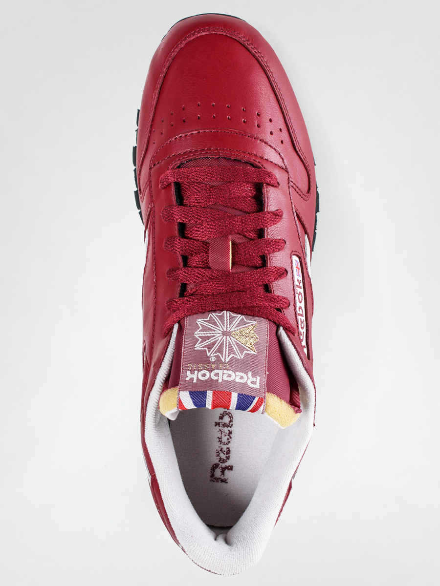 Buty Reebok CL Leather Vintage INSP L (burgundy/white/sandtrap)