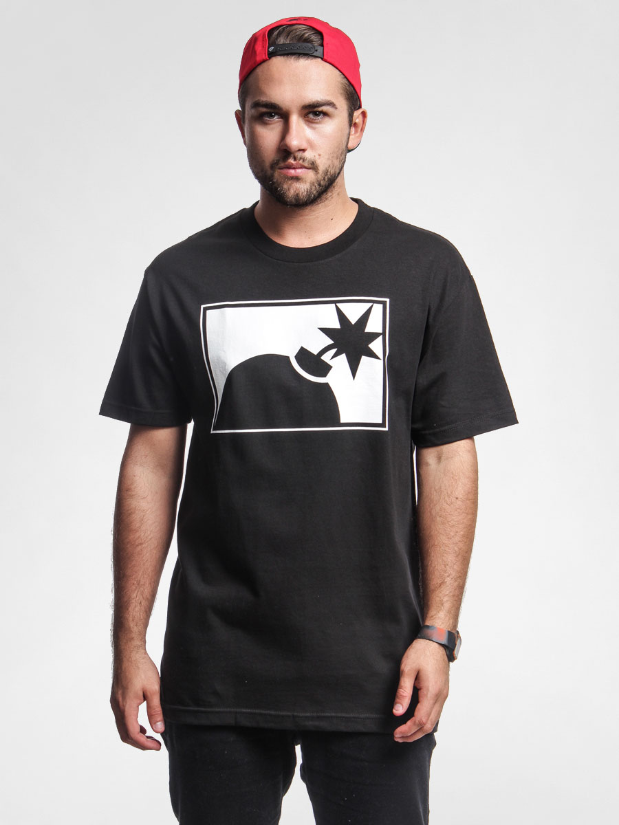 T-shirt The Hundreds Forever Haftbomb (black)