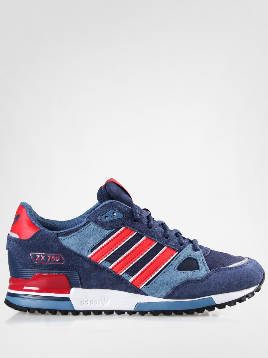 Buty adidas ZX 750 granatowy (conavy/red/ftwwht)