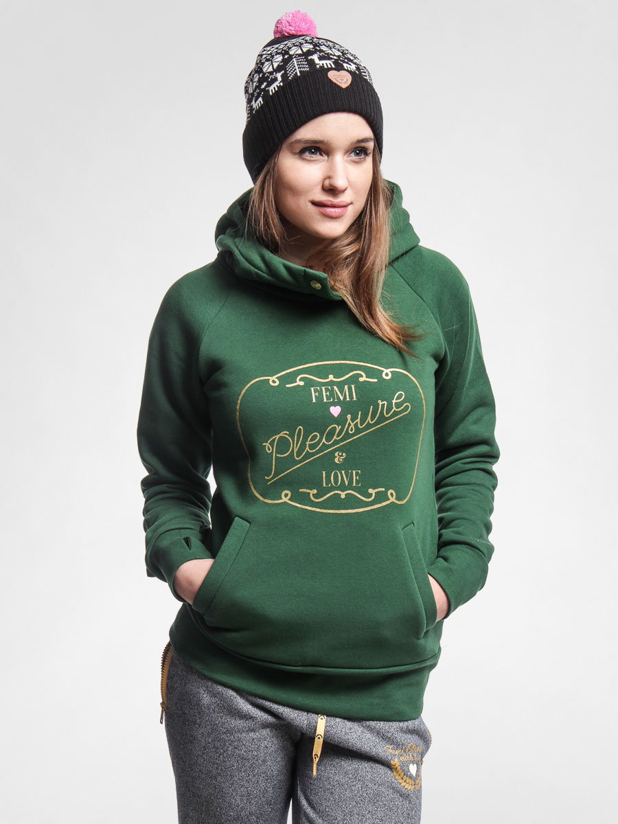 Bluza z kapturem Femi Pleasure Wish HD Wmn (hgr)