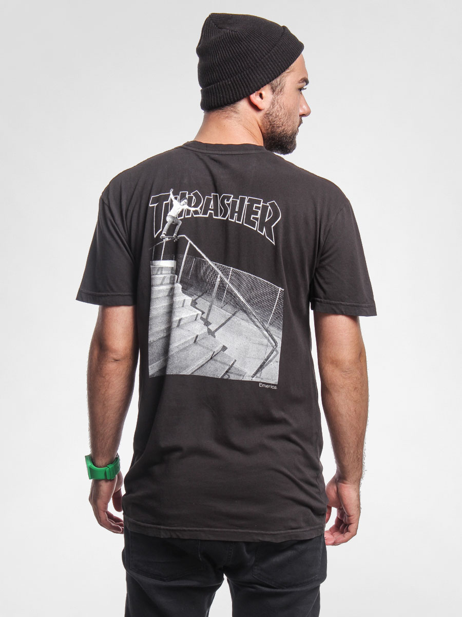 T-shirt Emerica Emerica X Thrasher X Romero (black)