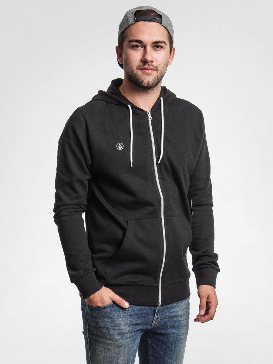 Bluza Volcom Icon Slim Zip (blk)