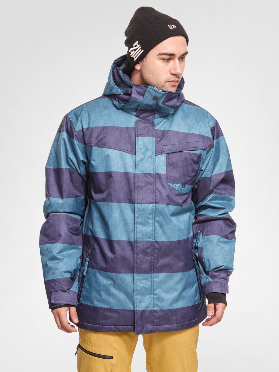Męska Kurtka snowboardowa Quiksilver 00073 (plum/steel blue)