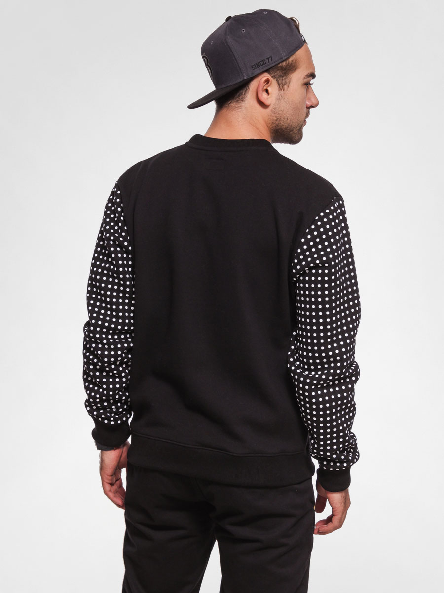 Bluza Backyard Cartel Dots Sleeve (black)