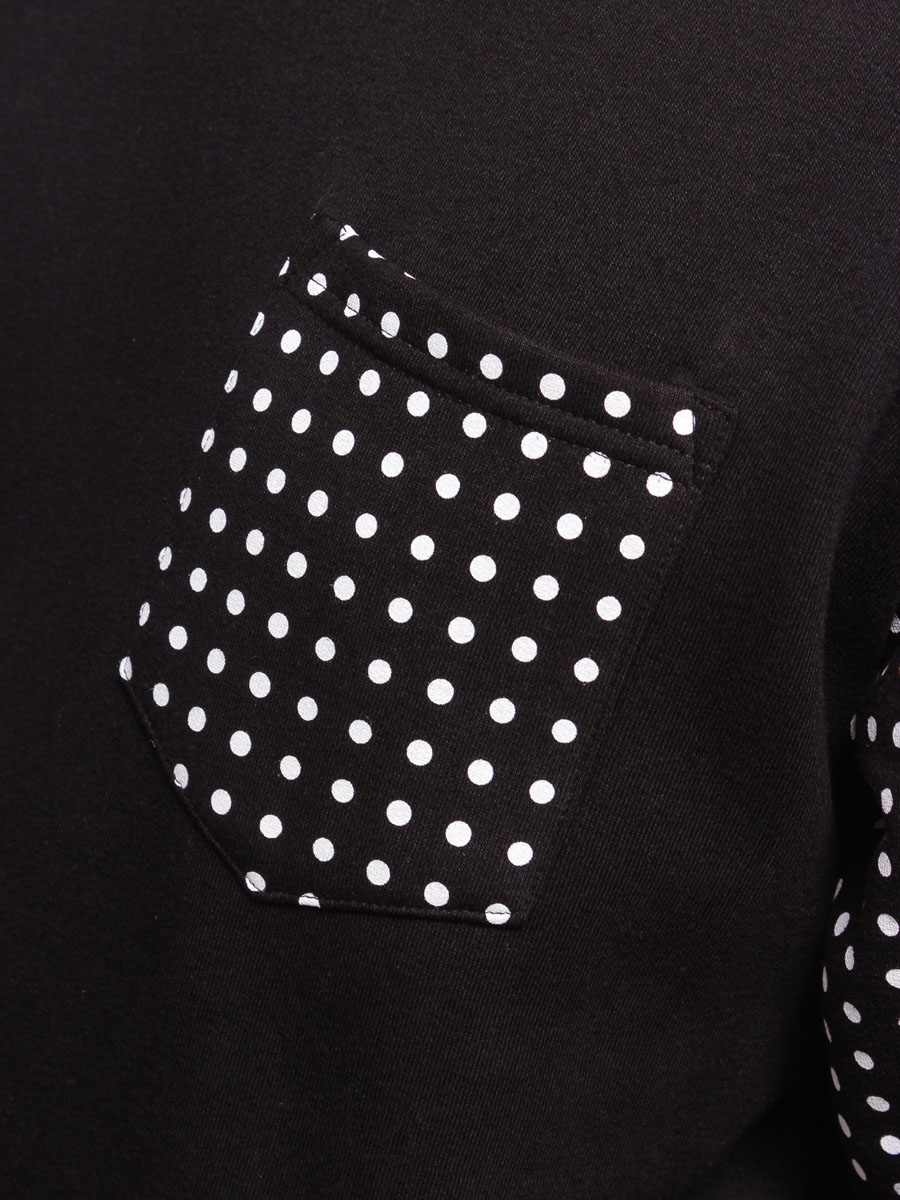 Bluza Backyard Cartel Dots Sleeve (black)