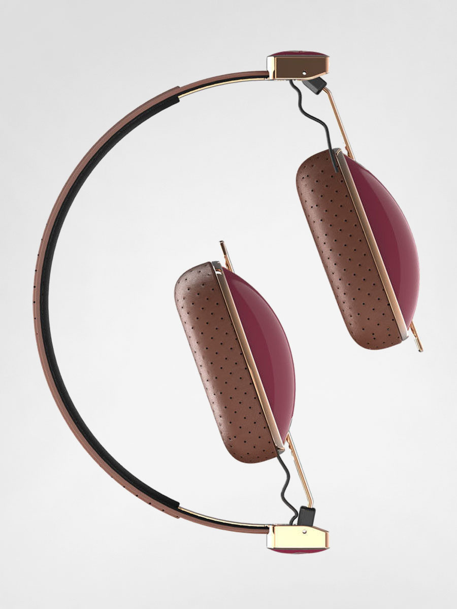 Słuchawki Skullcandy Navigator W Mic (maroon/brown/copper)