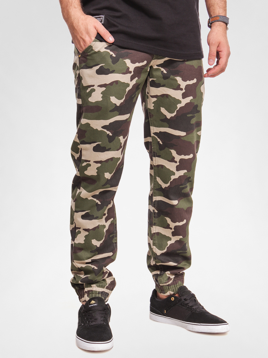 Spodnie Backyard Cartel Jogger Joggerfit (army camo)