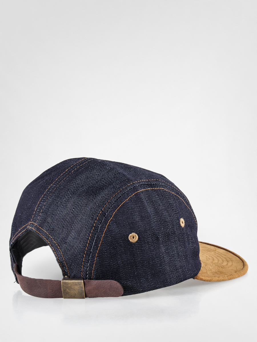 Czapka z daszkiem Turbokolor Five Panel ZD (denim/brown)