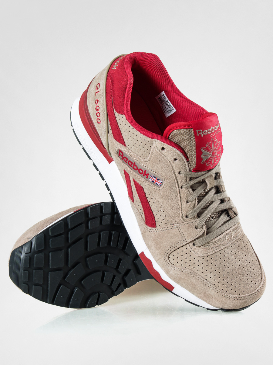 Buty Reebok Gl 6000 (canvas/ex red/white/black)