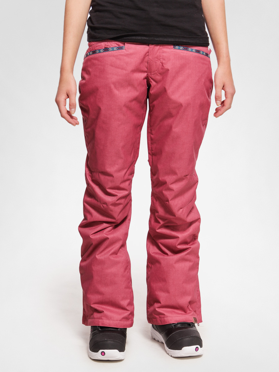 Damskie Spodnie snowboardowe Roxy Wood Run (brick)