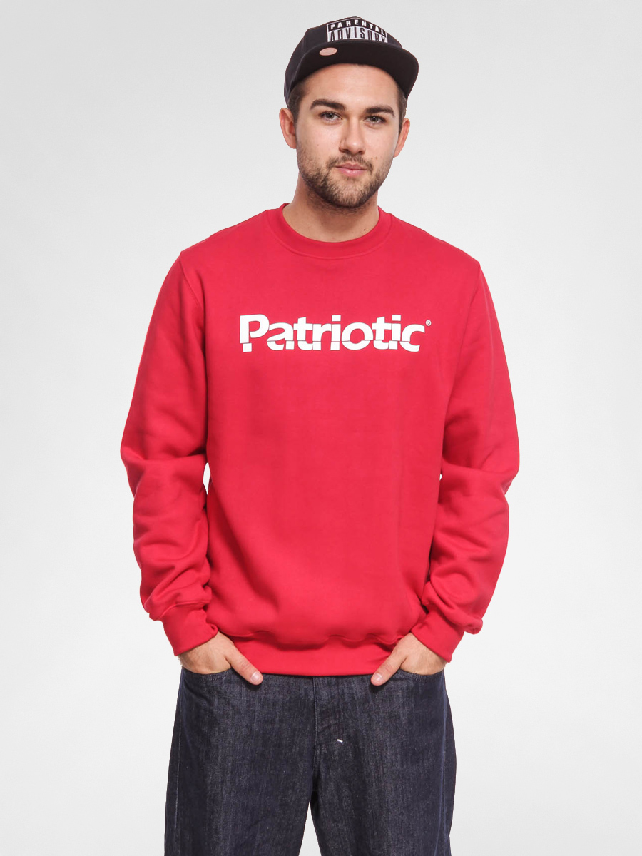 Bluza Patriotic Pat Crew (red)