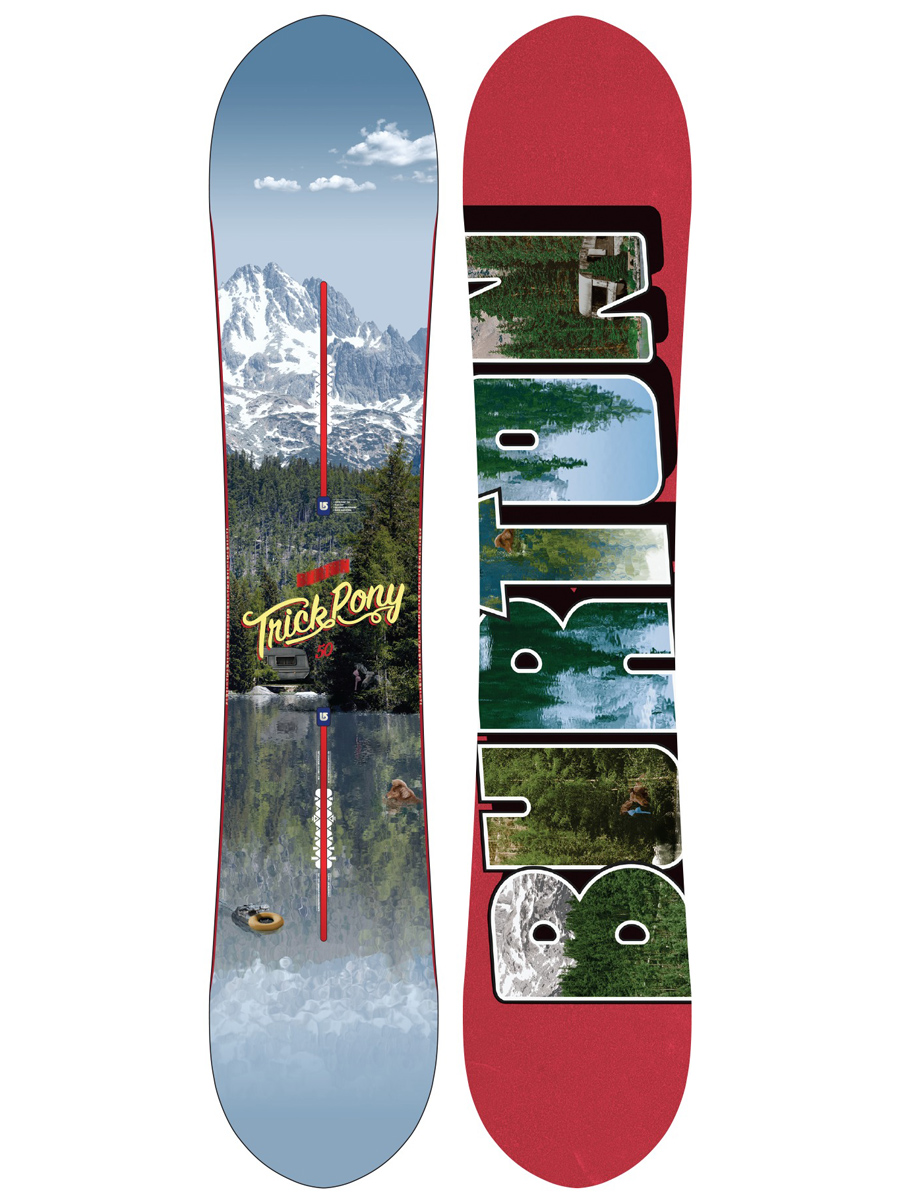 Męska Deska snowboardowa Burton TRICK PONY 150
