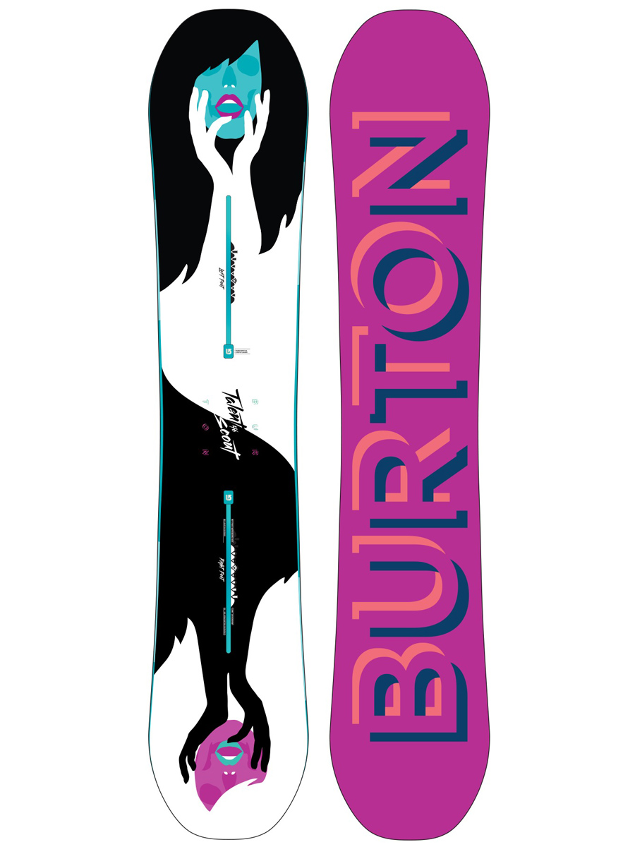 Damska Deska snowboardowa Burton TALENTS SCOUT 146