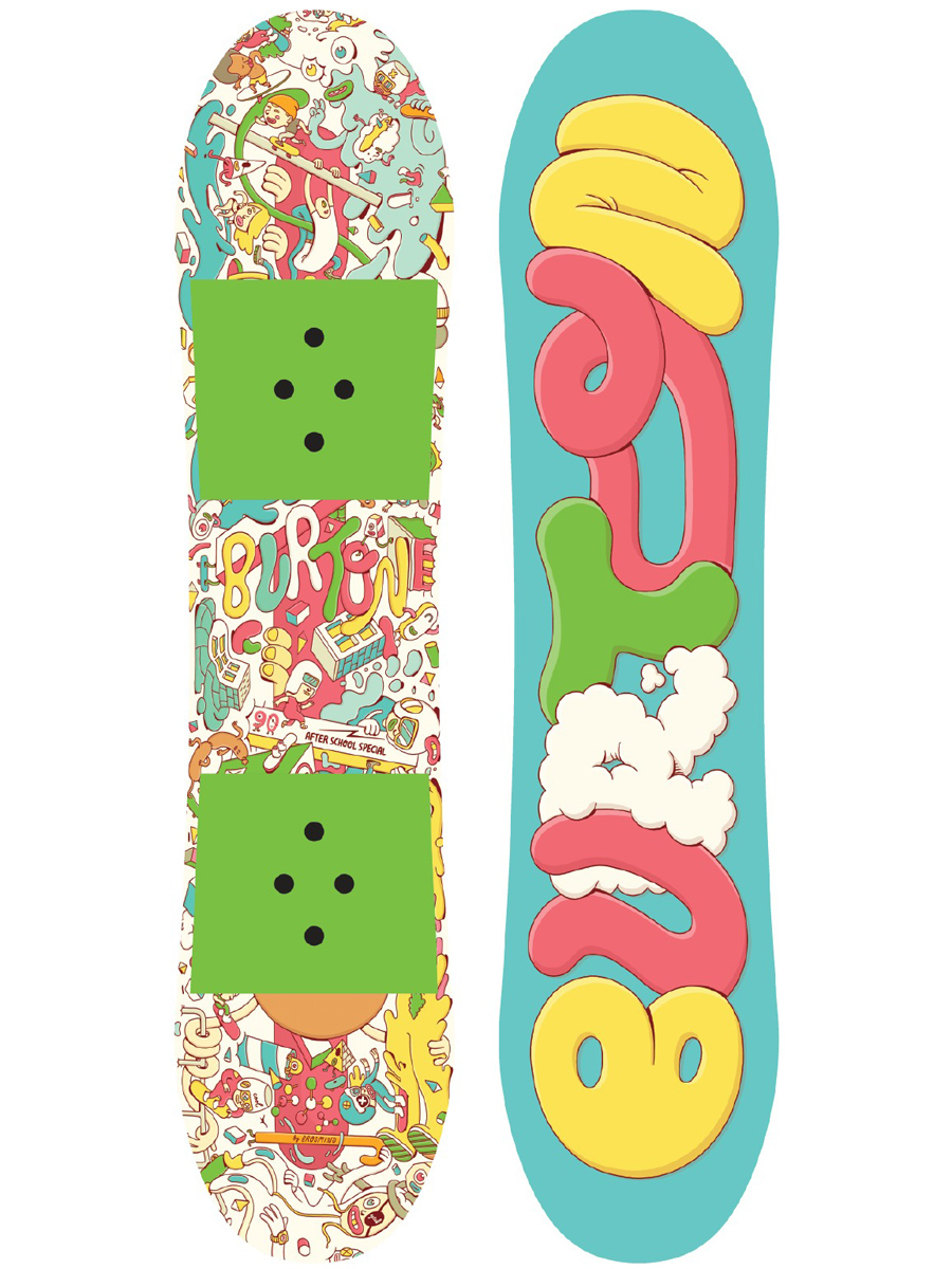Dziecięca deska snowboardowa Burton AFTER SCHOOL SPE 90