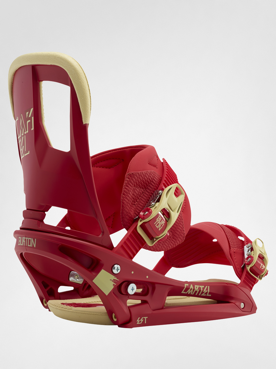 Męskie Wiązania snowboardowe Burton CARTEL EST (redwood)