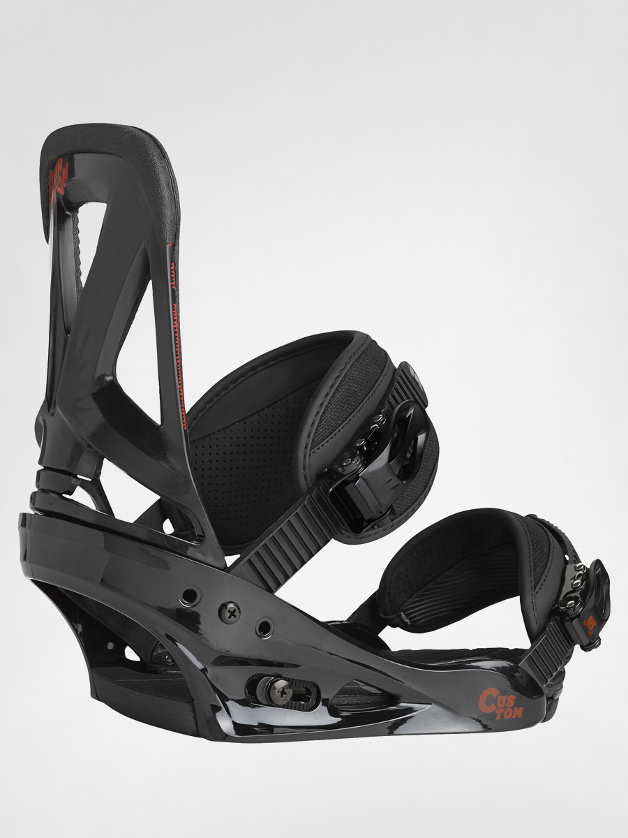 Męskie Wiązania snowboardowe Burton CUSTOM (black/red)