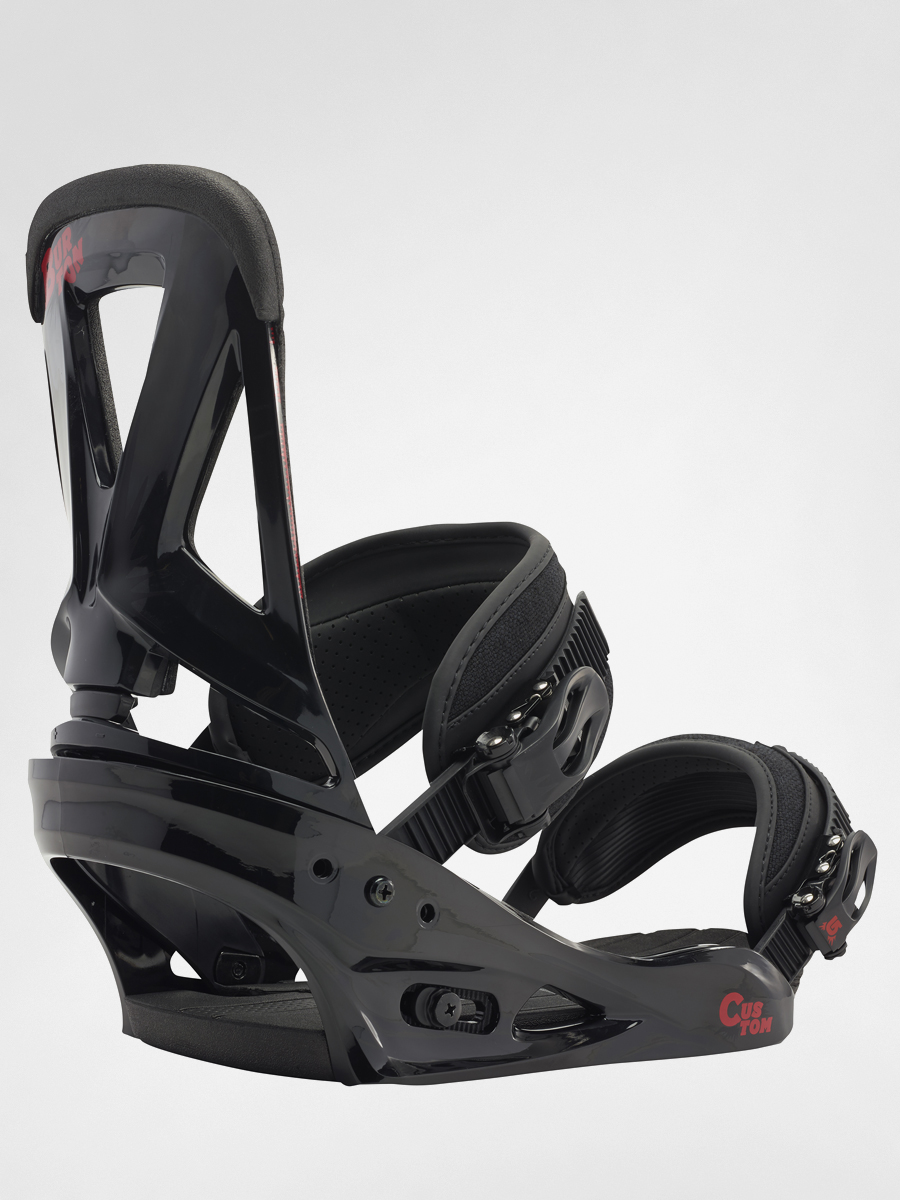 Męskie Wiązania snowboardowe Burton CUSTOM (black/red)