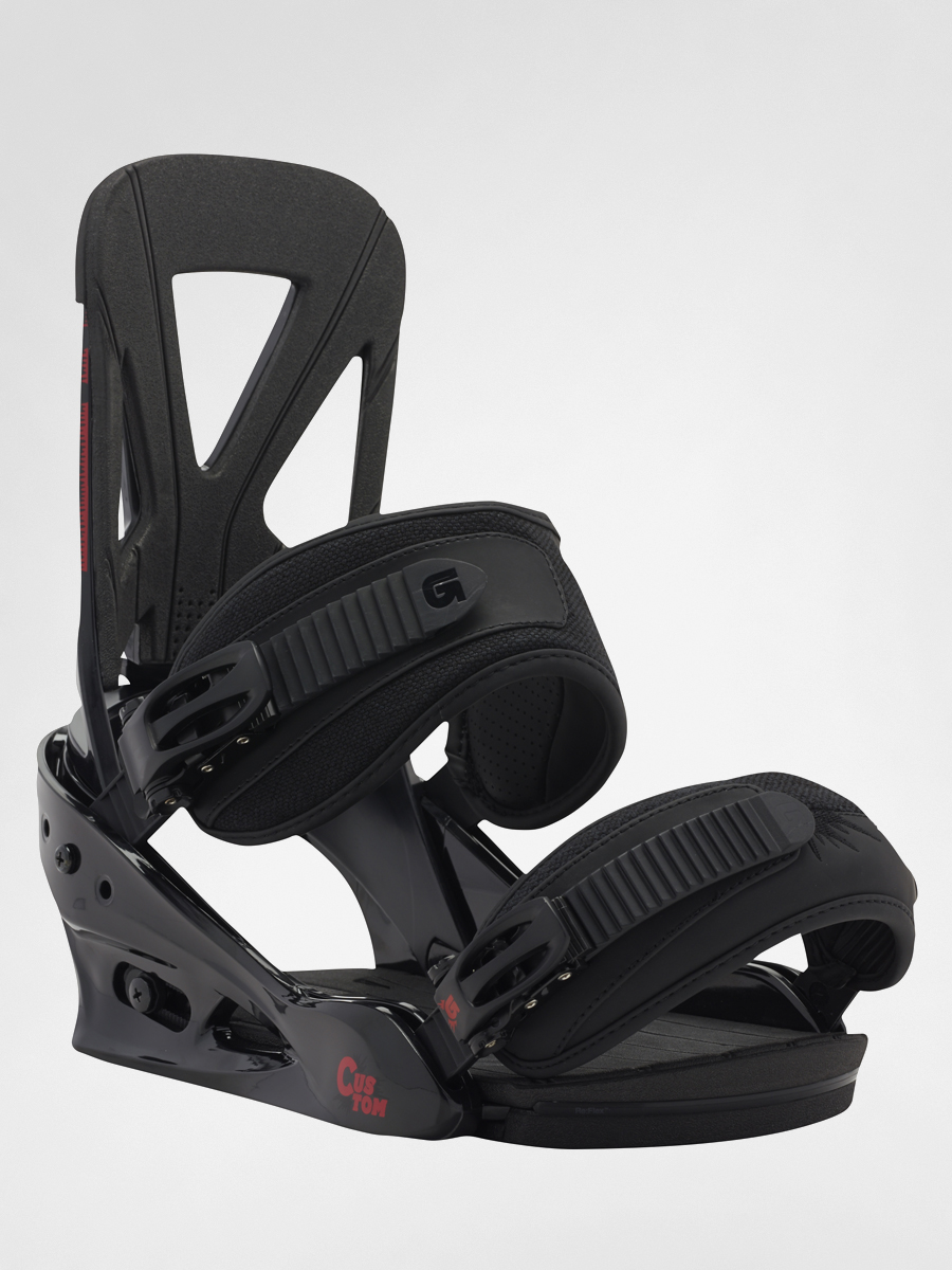 Męskie Wiązania snowboardowe Burton CUSTOM (black/red)