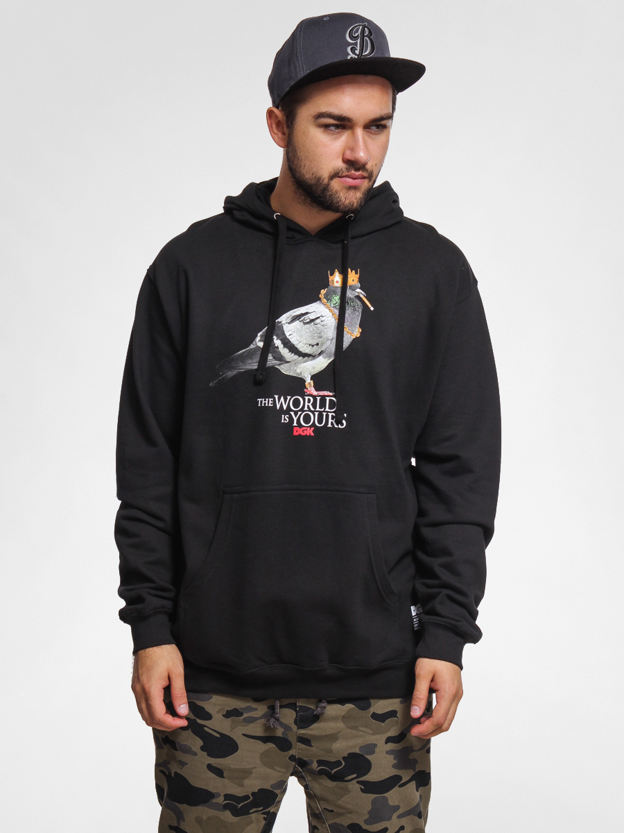 Bluza z kapturem DGK King Of The Streets HD (black)
