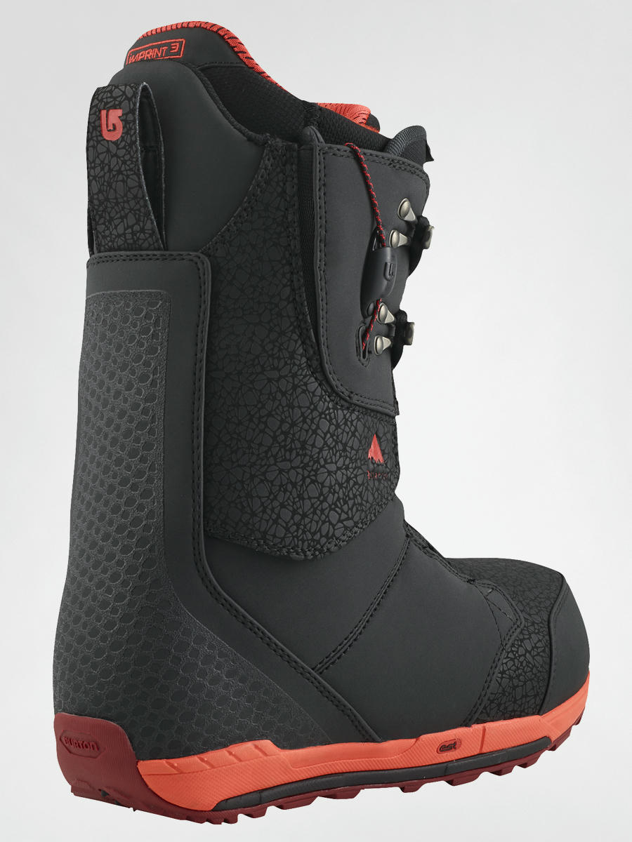 Buty snowboardowe Burton FIEND LTD black red