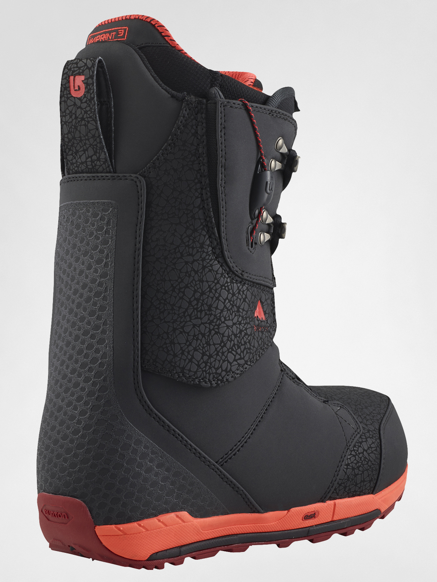 Męskie Buty snowboardowe Burton FIEND LTD (black/red)