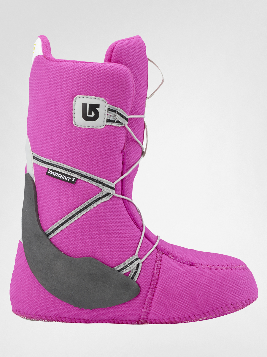 Dziecięce buty snowboardowe Burton ZIPLINE BOA - szary (white/gray