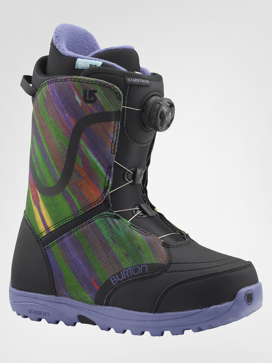 Buty snowboardowe Burton STARSTRUCK BOA Wmn - wielobarwny (black