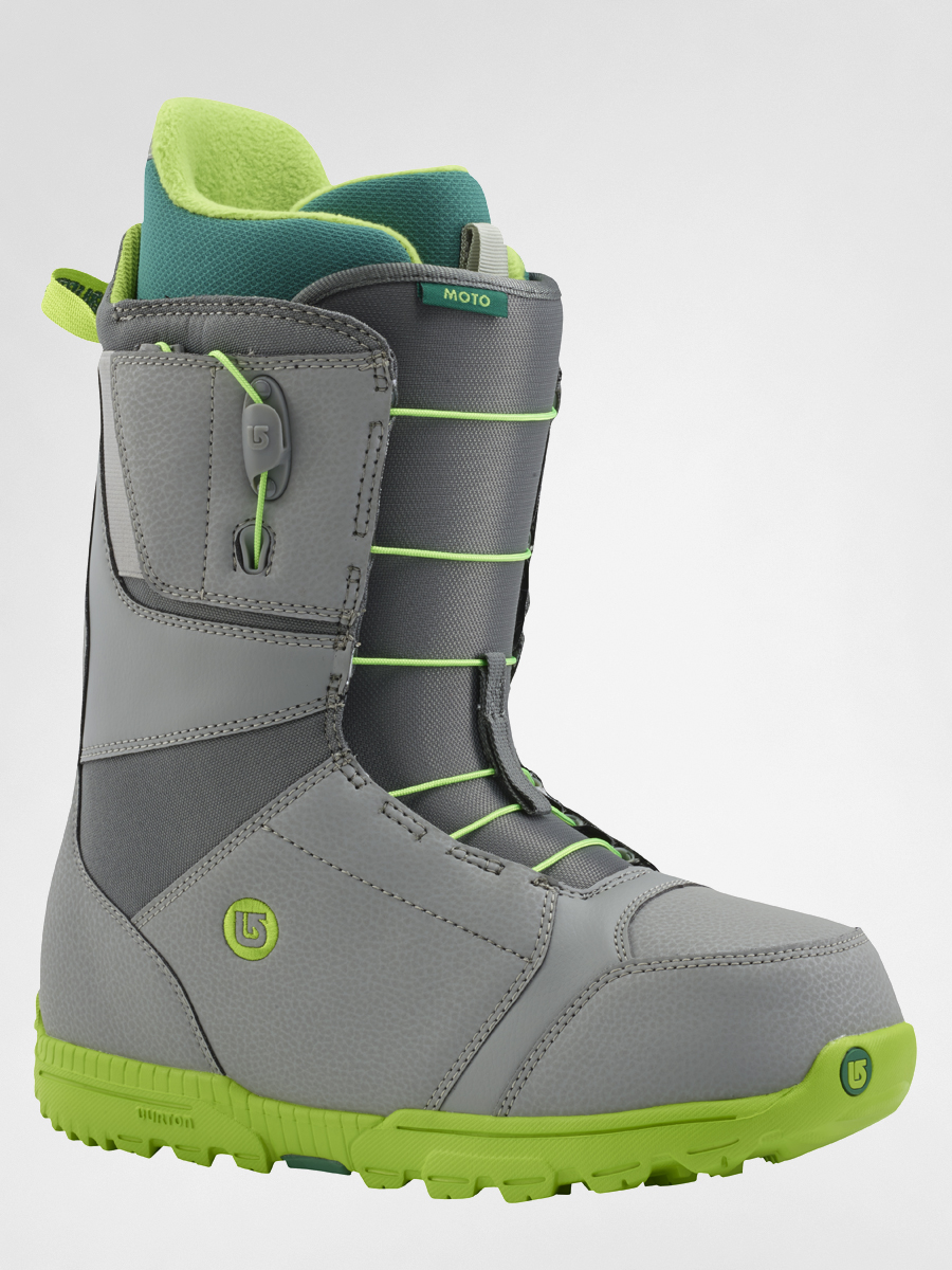 Buty snowboardowe Burton MOTO - szary (gray/green)