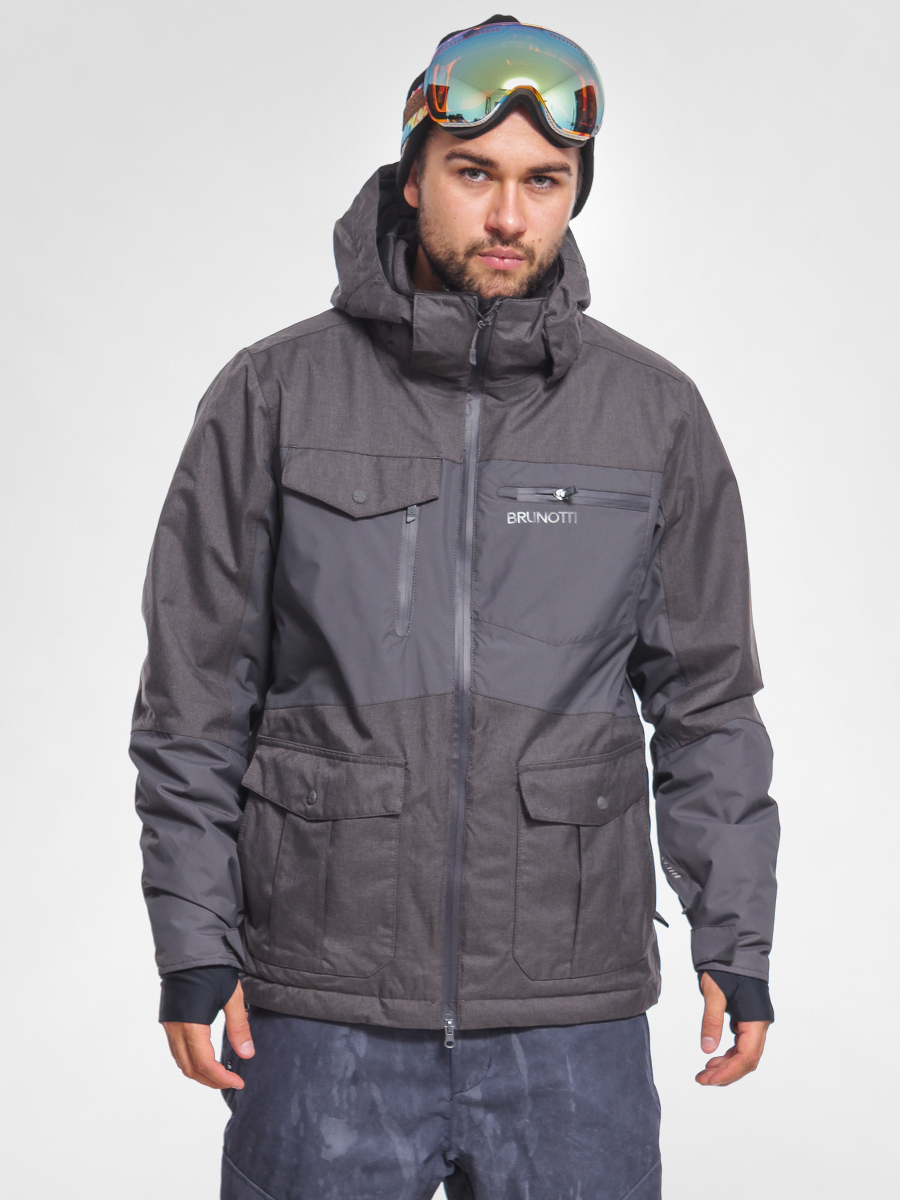Męska Kurtka snowboardowa Brunotti Mitama (iron)