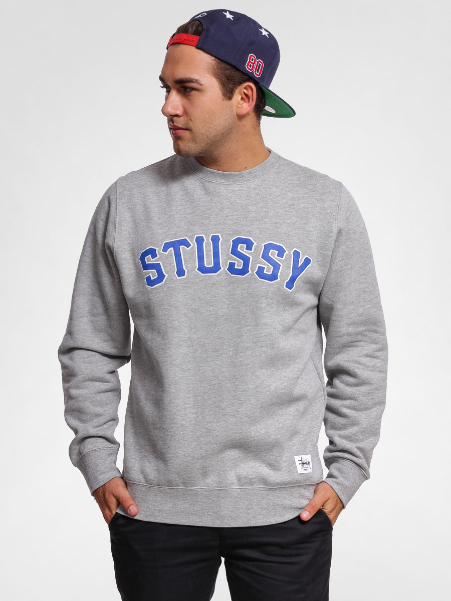 Bluza Stussy MLB Crew Sweat (grey heather)