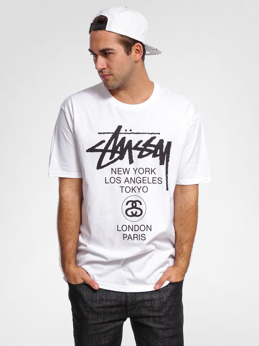 T-shirt Stussy World Tour (white)