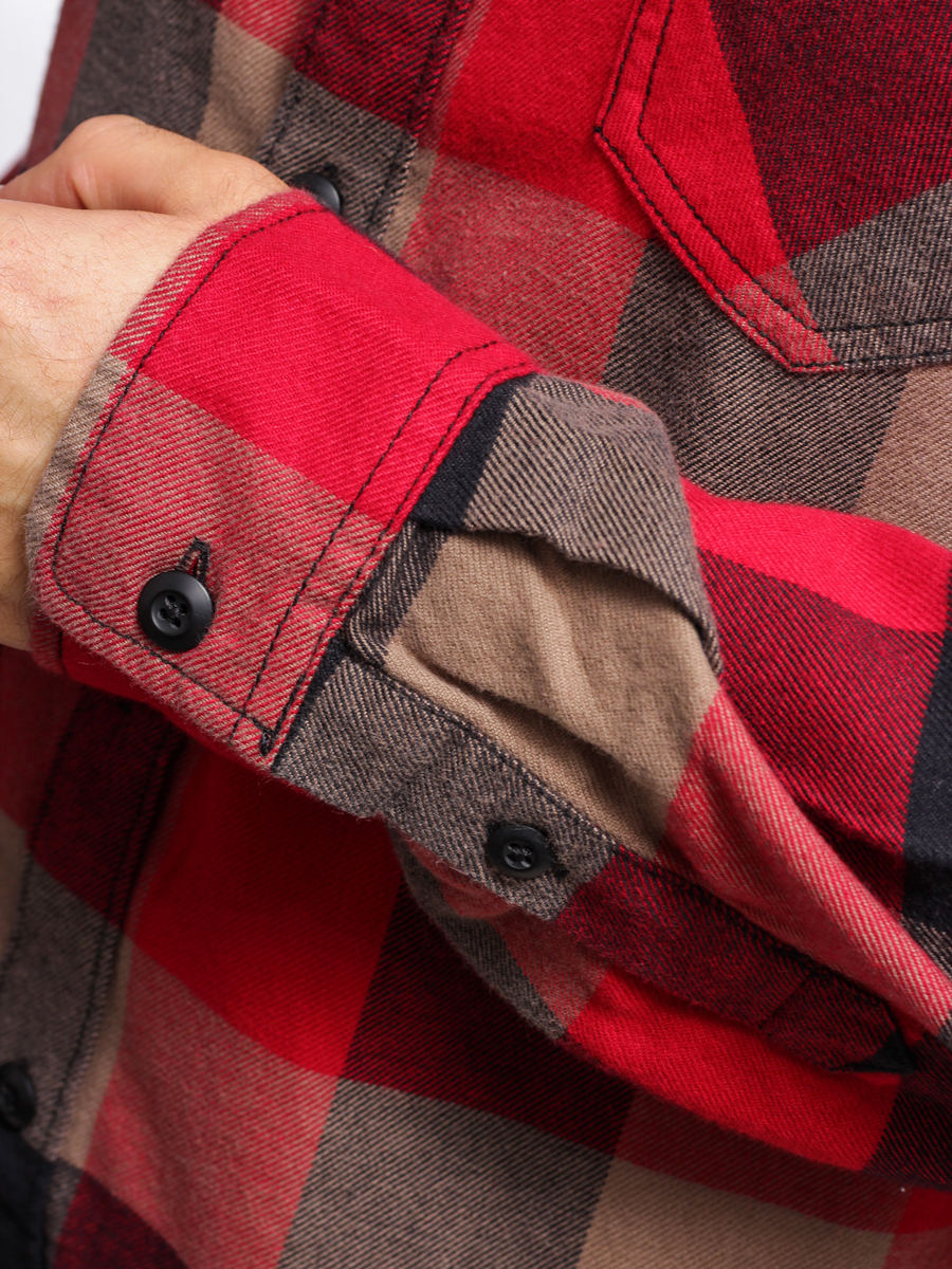 Koszula Vans Box Flannel (chili pepper/si)