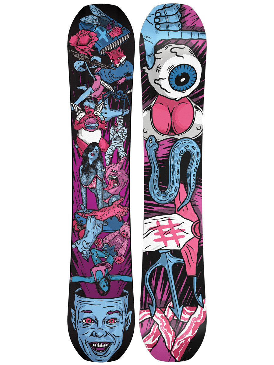 Męska Deska snowboardowa Lobster Freestyle (Wide)