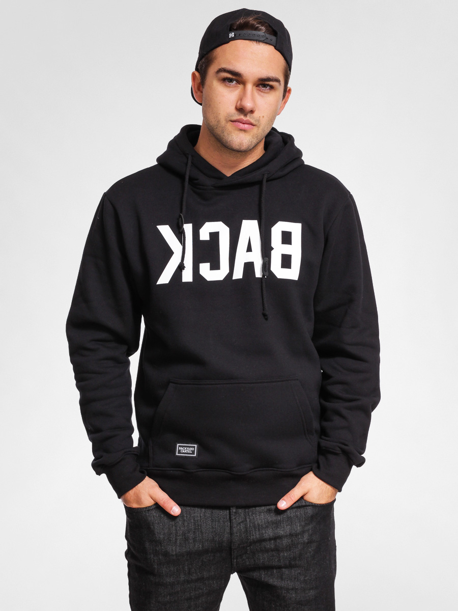 Bluza z kapturem Backyard Cartel Back HD (black)