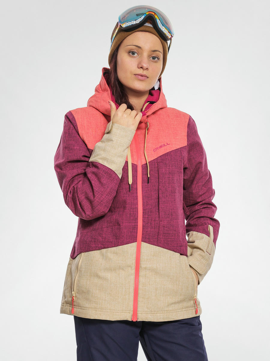 Kurtka snowboardowa O'Neill Segment Wmn (beige lark)