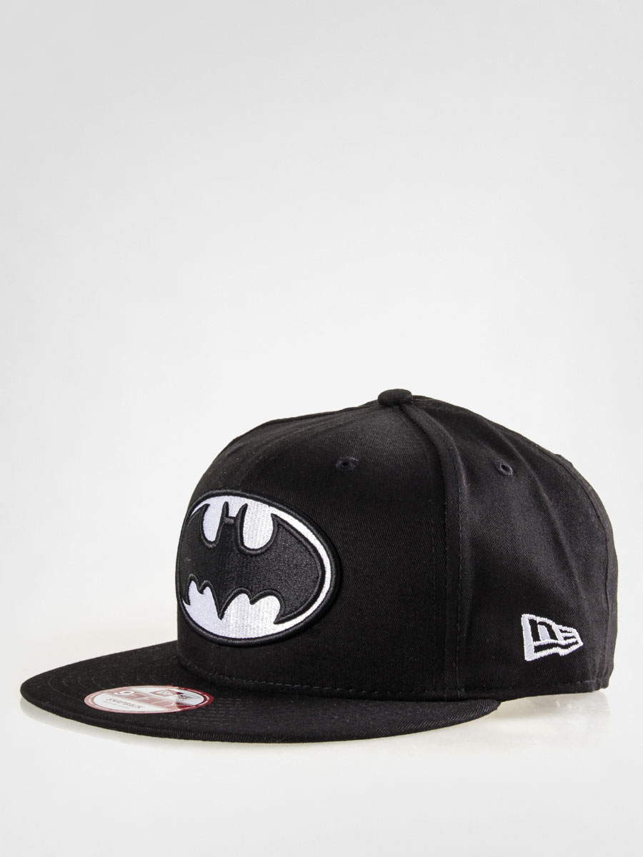 Czapka z daszkiem New Era Black White Basic ZD (batman)